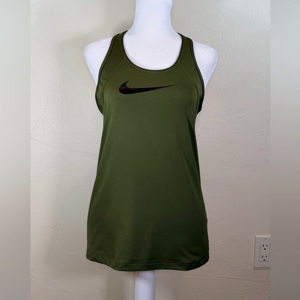 Nike Women's Dark Green Tank Top